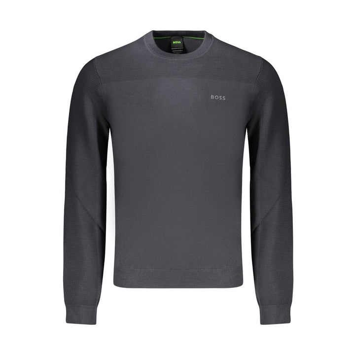 Hugo Boss Blue Wool Men's Sweater