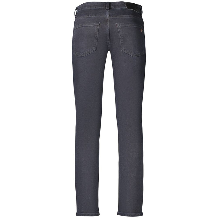 Hugo Boss Blue Cotton Men's Jeans