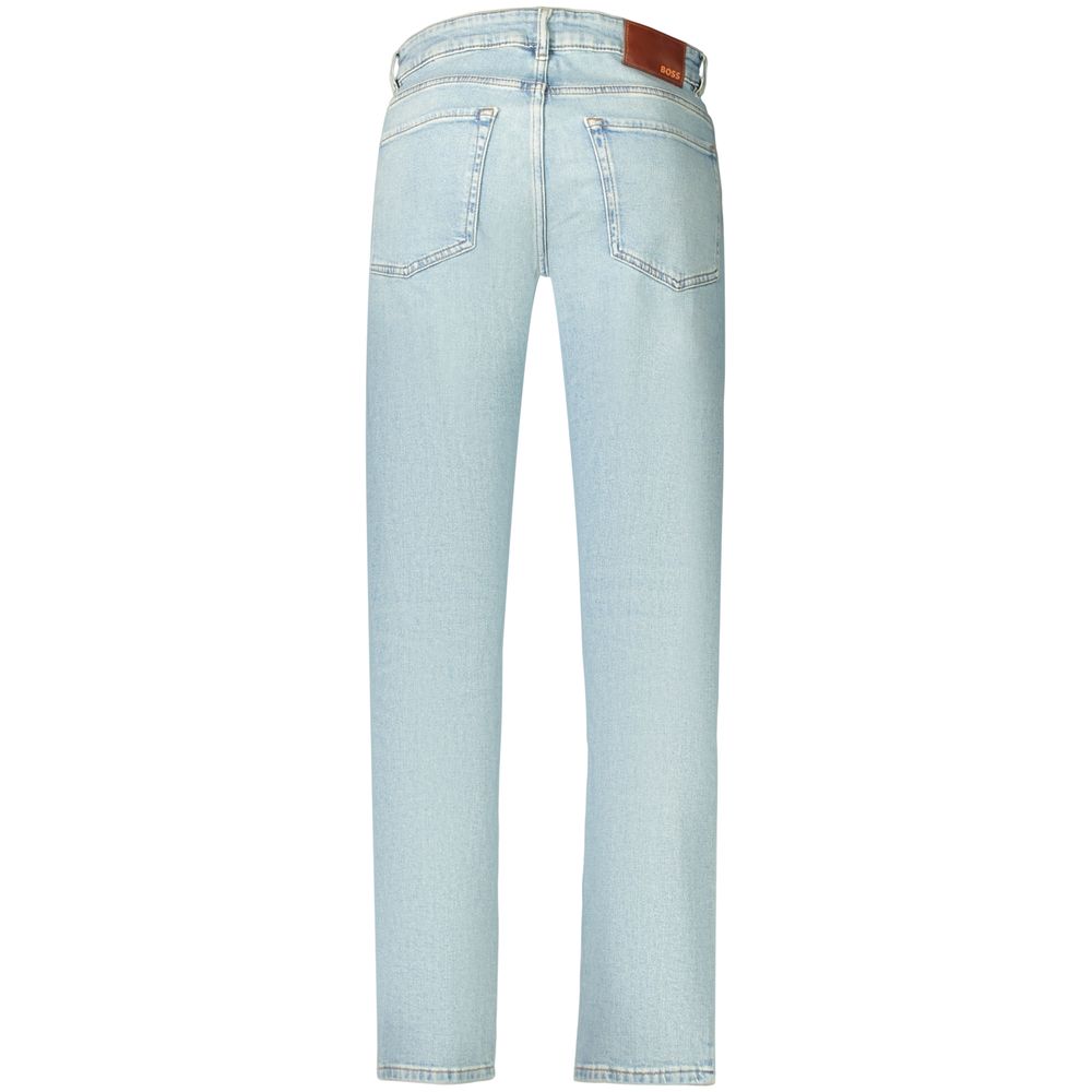 Hugo Boss Azzurro Cotton Uomo Jeans