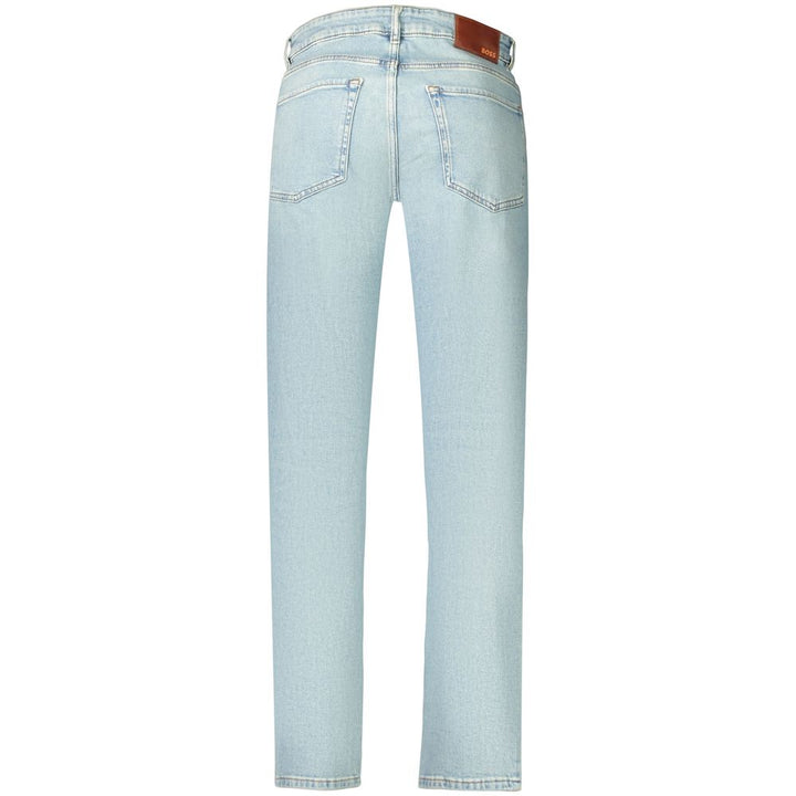 Hugo Boss Azzurro Cotton Uomo Jeans