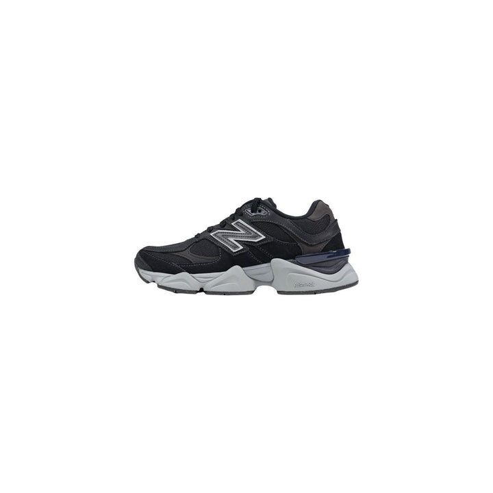 New Balance Black Suede Leather Chunky Sneakers