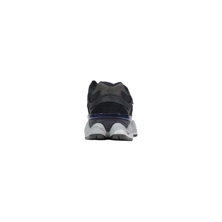 New Balance Black Suede Leather Chunky Sneakers