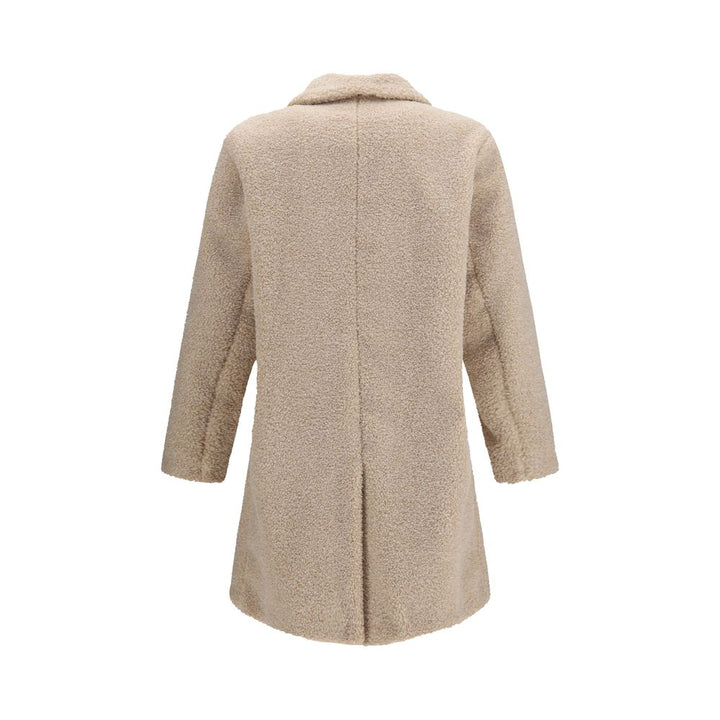 Herno Beige Polyester Coat