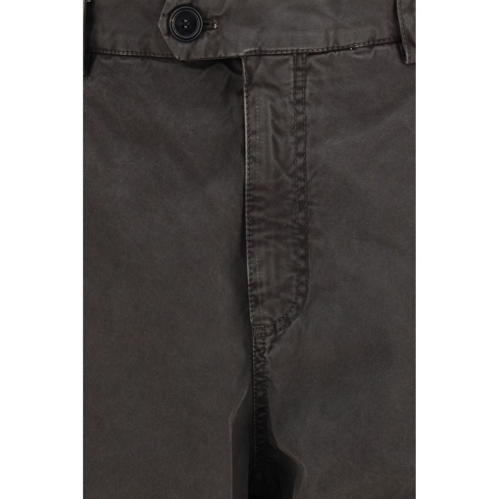 Brunello Cucinelli Brown Cotton Casual Pants
