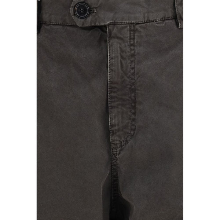 Brunello Cucinelli Brown Cotton Casual Pants