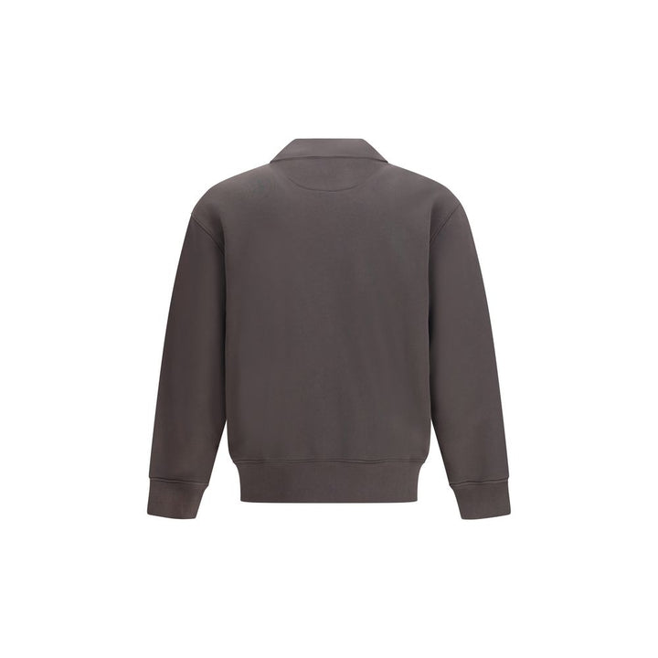 Maison Kitsuné Gray Organic Cotton Sweatshirt