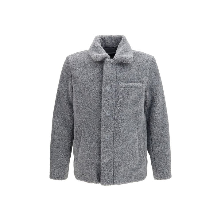 Herno Gray Polyester Full-Length Jacket