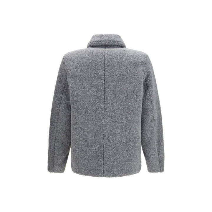 Herno Gray Polyester Full-Length Jacket