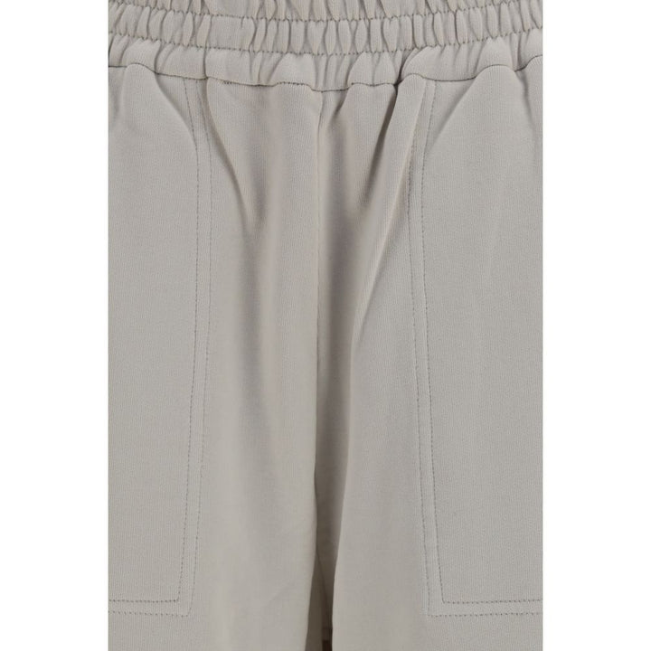 Brunello Cucinelli Beige Cotton Casual Pants