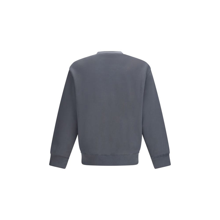 Maison Kitsuné Gray Organic Cotton Sweatshirt