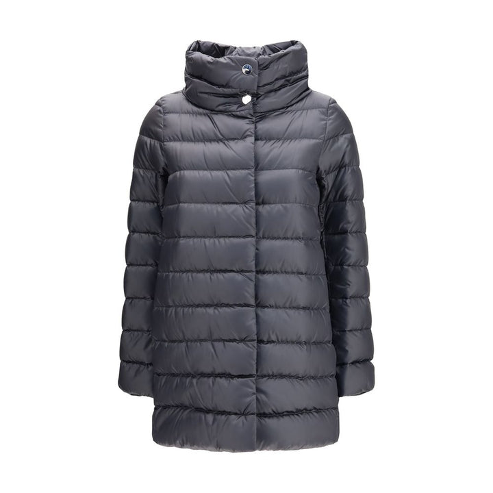 Herno Black Polyamide Full-Length Jacket