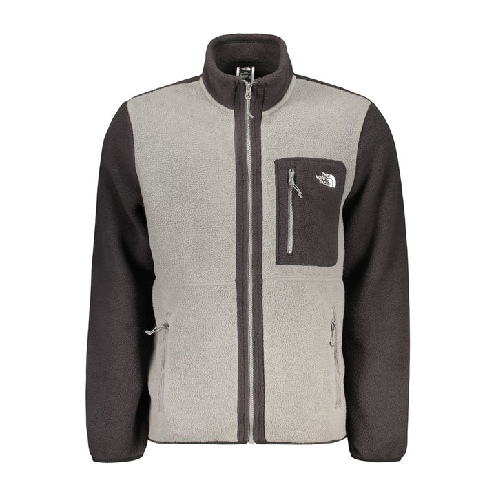 The North Face Gray Polyester Men's Sweatshirt