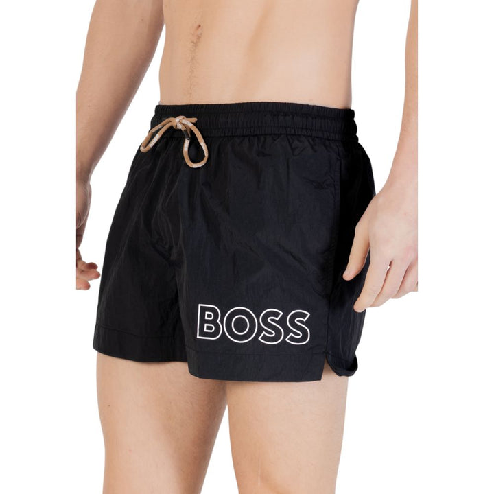 Hugo Boss Bicolor Polyamide Swim Shorts