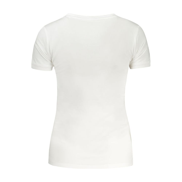 Guess Jeans Bianco Cotton Women T-Shirt