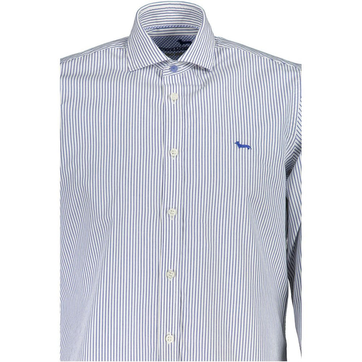 Harmont & Blaine White Cotton Men's Shirt
