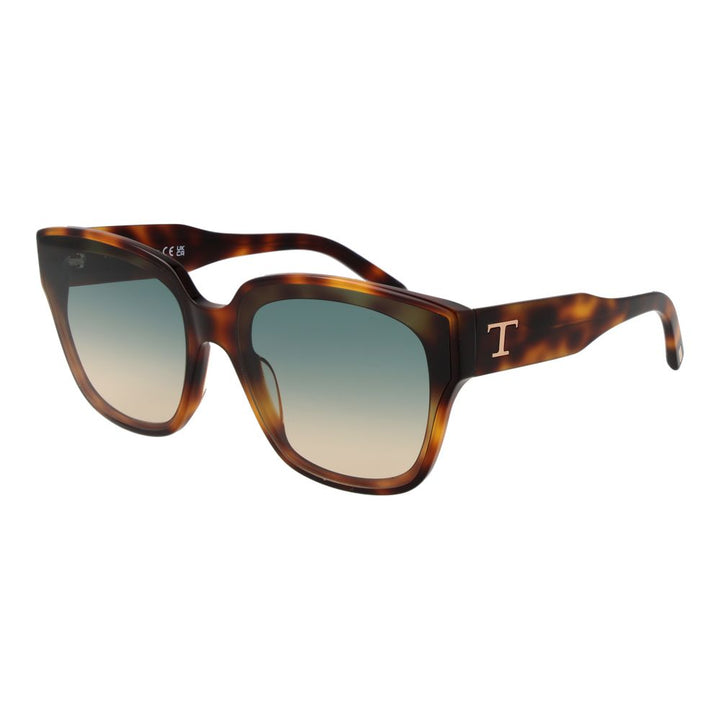 Tod's Brown Acetate Sunglasses