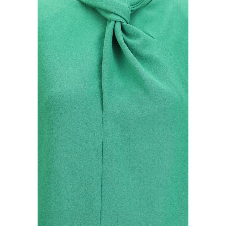 Valentino Garavani Bicolor Wool Oves Aries Casual Dress