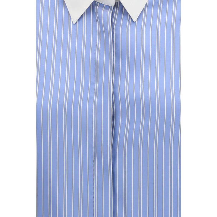 Tom Ford Blue Silk Dress Shirt