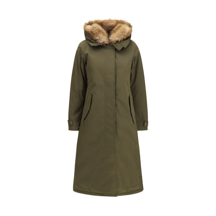 Woolrich Bicolor Cotton Parka