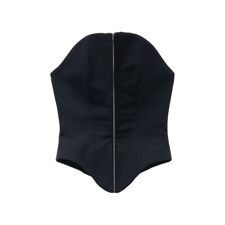 Alexander McQueen Black Wool Oves Aries Corset