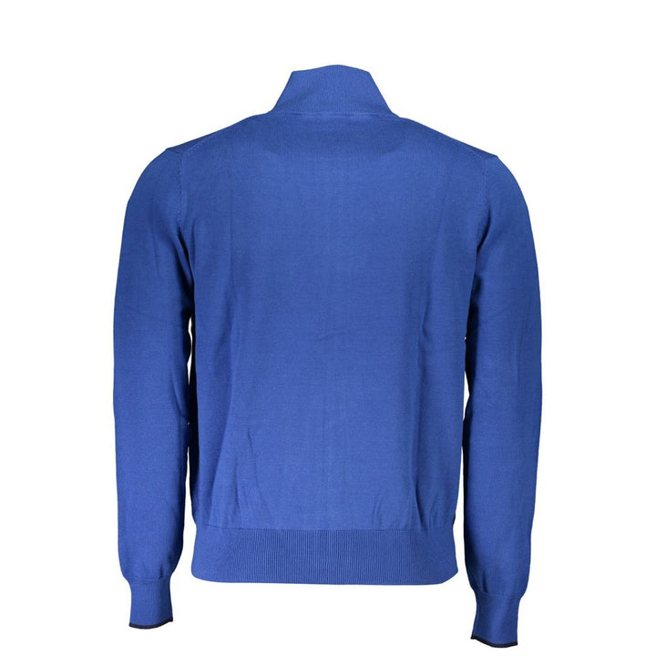 North Sails Blue Cotton Men's Cardigan