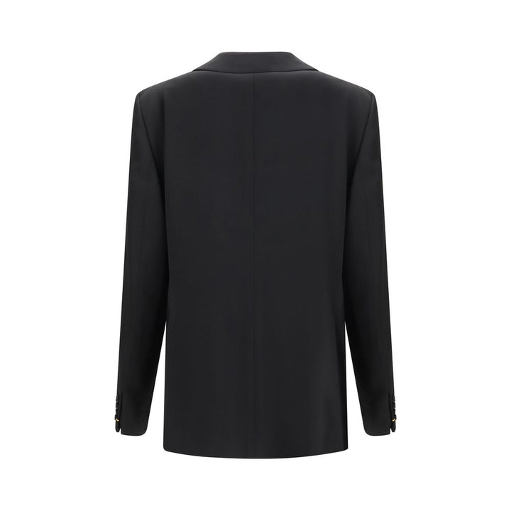 Fendi Black Wool Oves Aries Blazer