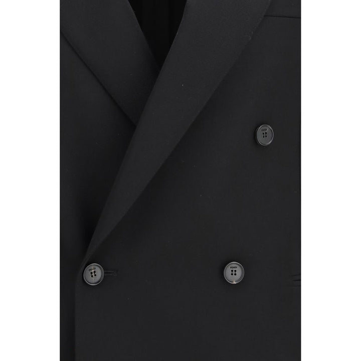 Fendi Black Wool Oves Aries Blazer