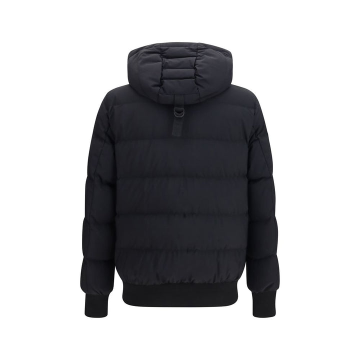Moose Knuckles Black Nylon Full-Length Jacket