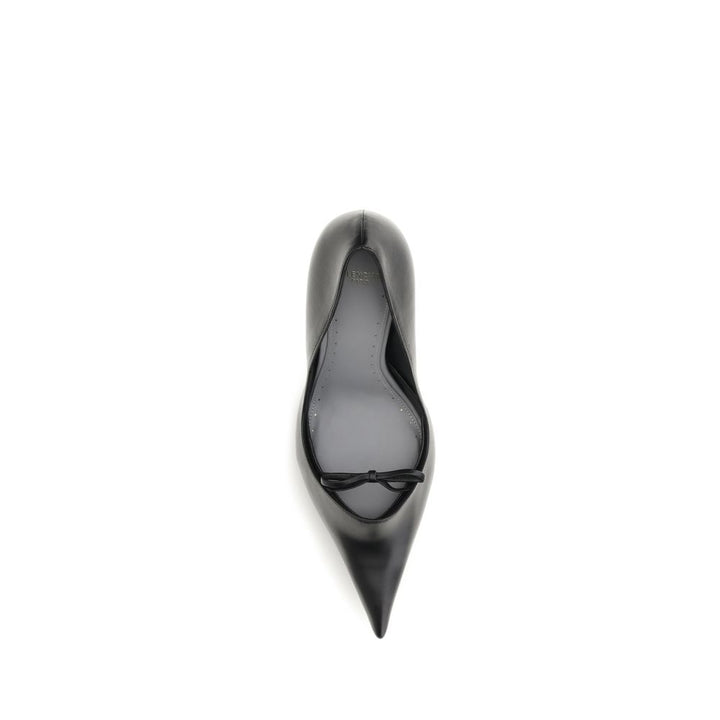 Balenciaga Black Lamb Ovis Aries High Heel Pumps