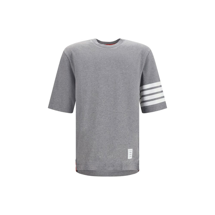 Thom Browne Gray Cotton T-Shirt