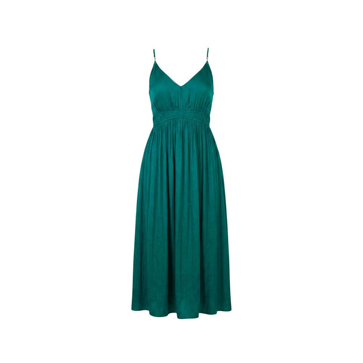 Morgan De Toi Bicolor Polyester Long Dress