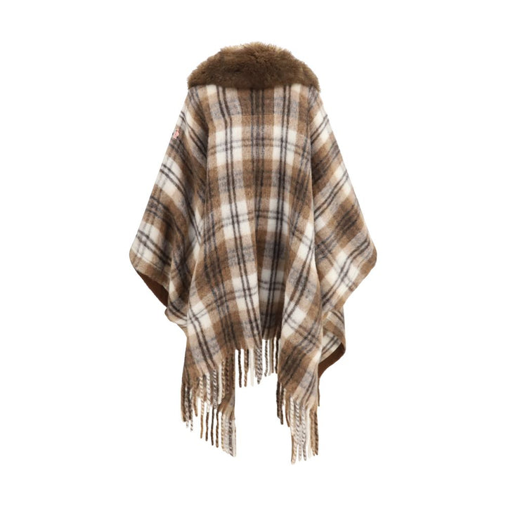 Moncler Grenoble Beige Mohair Coat