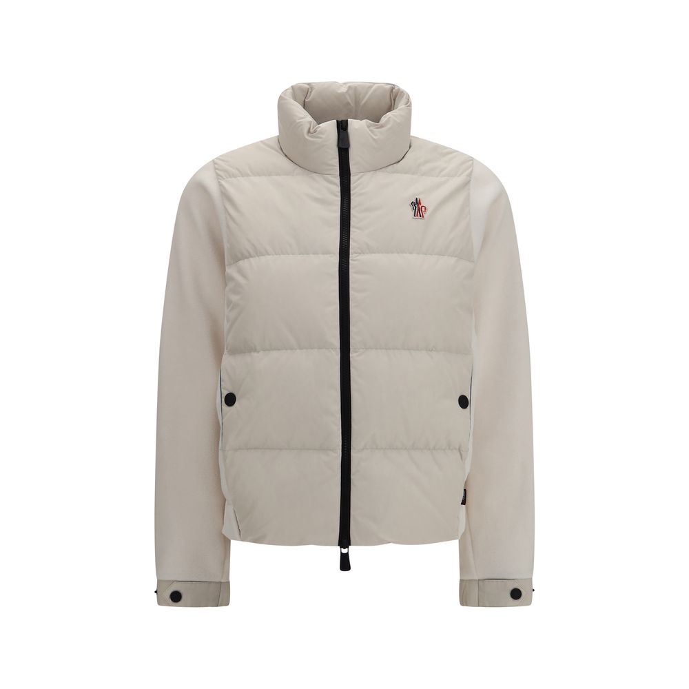 Moncler Grenoble Beige Polyester Full-Length Jacket