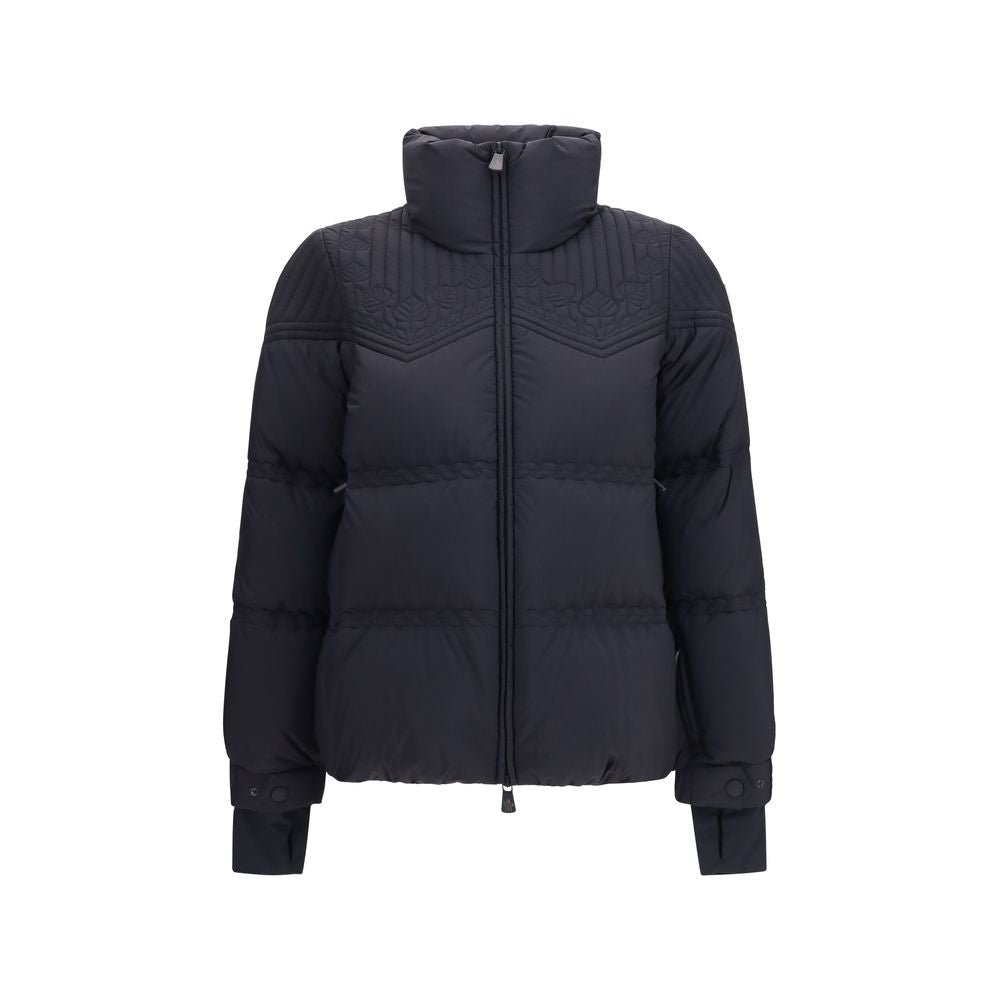 Moncler Grenoble Black Polyamide Full-Length Jacket