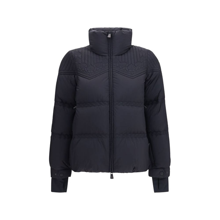 Moncler Grenoble Black Polyamide Full-Length Jacket