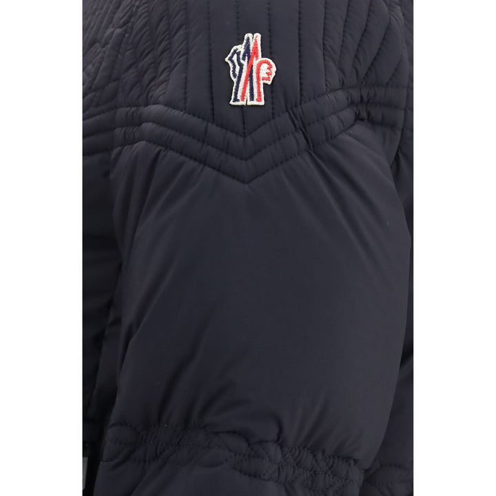 Moncler Grenoble Black Polyamide Full-Length Jacket