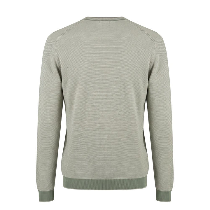 Malo Green Cotton Men Sweater