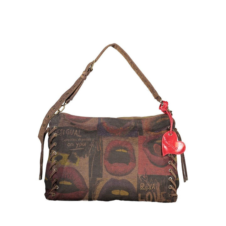 Desigual Brown Cotton Women's Bag