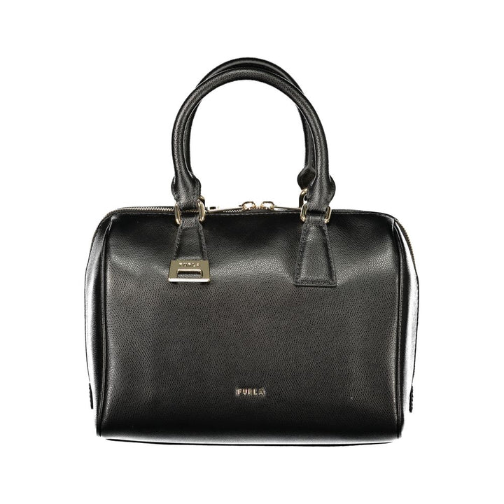 Furla Black Leather Women Bag