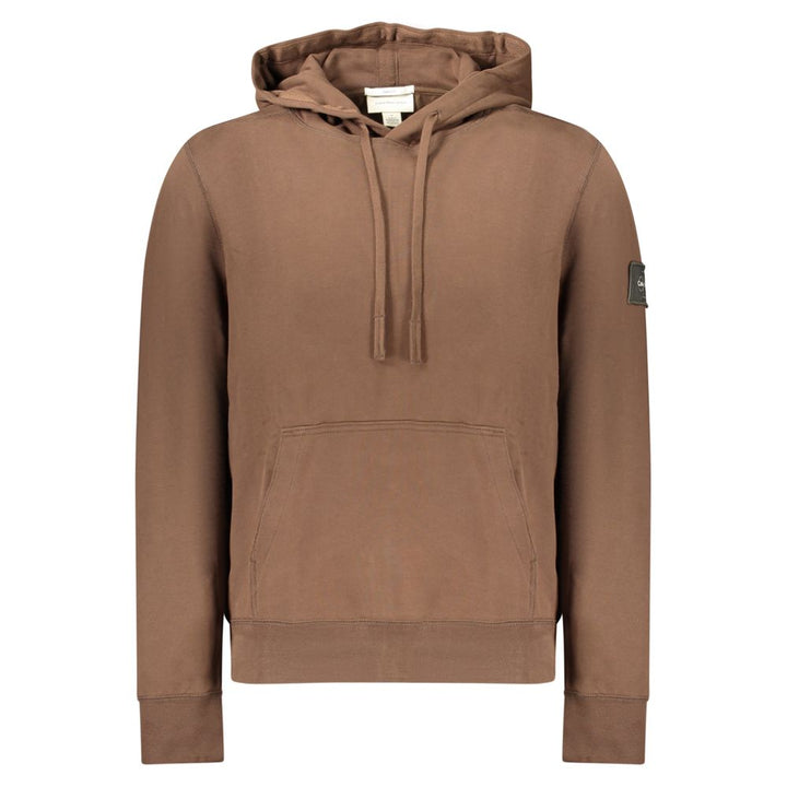 Calvin Klein Brown Cotton Sweatshirt