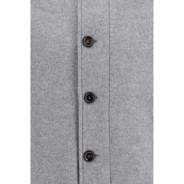 MooRER Gray Goose Down Full-Length Jacket