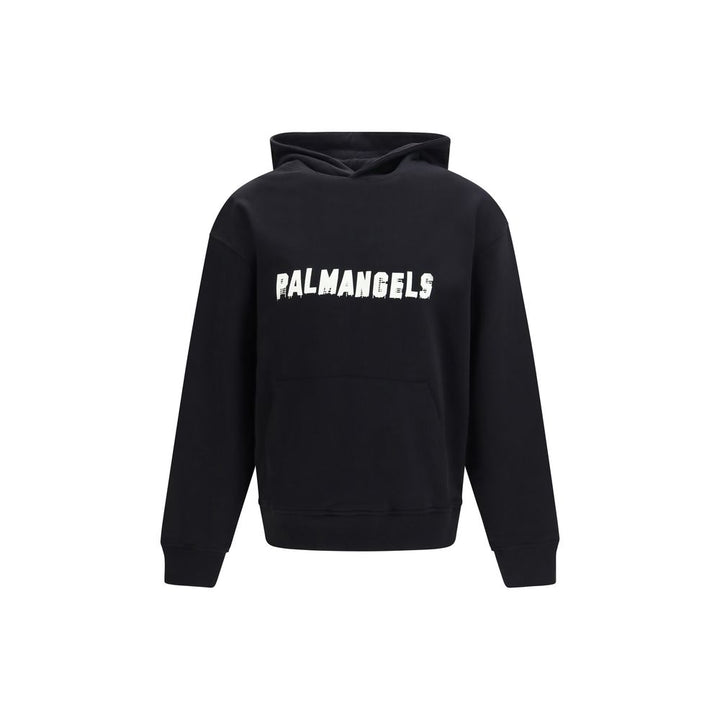 Palm Angels Black Cotton Sweatshirt