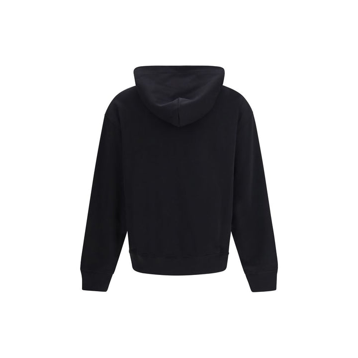 Palm Angels Black Cotton Sweatshirt