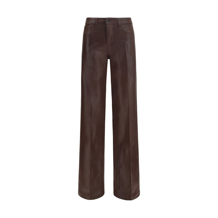 L'Agence Brown Cotton Jeans Denim