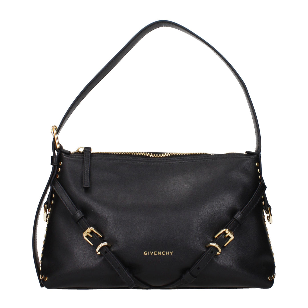 Givenchy Black Leather Shoulder Bag