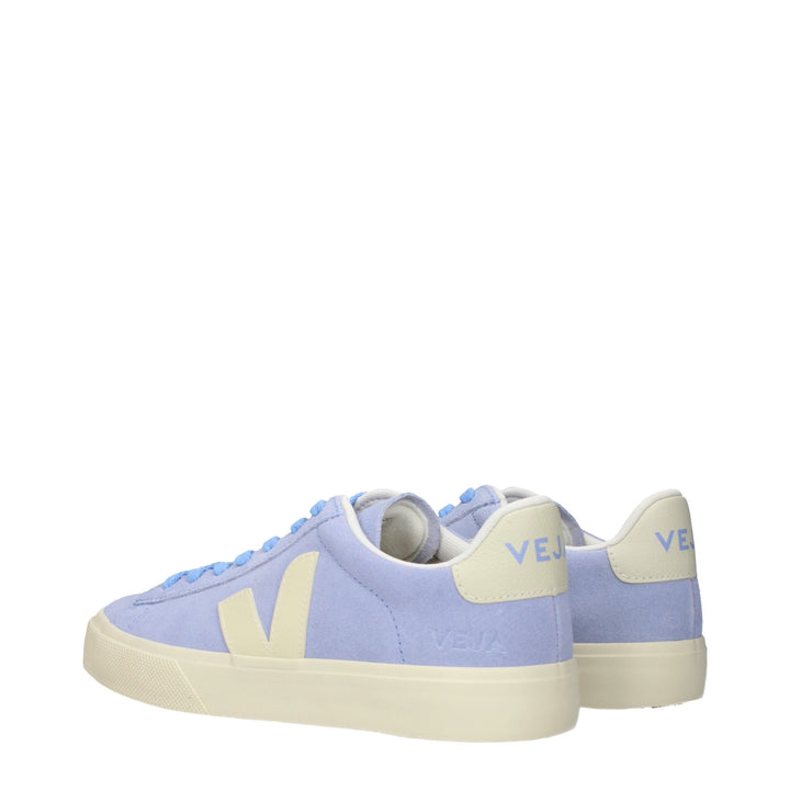Veja Purple Leather Low Top Sneakers