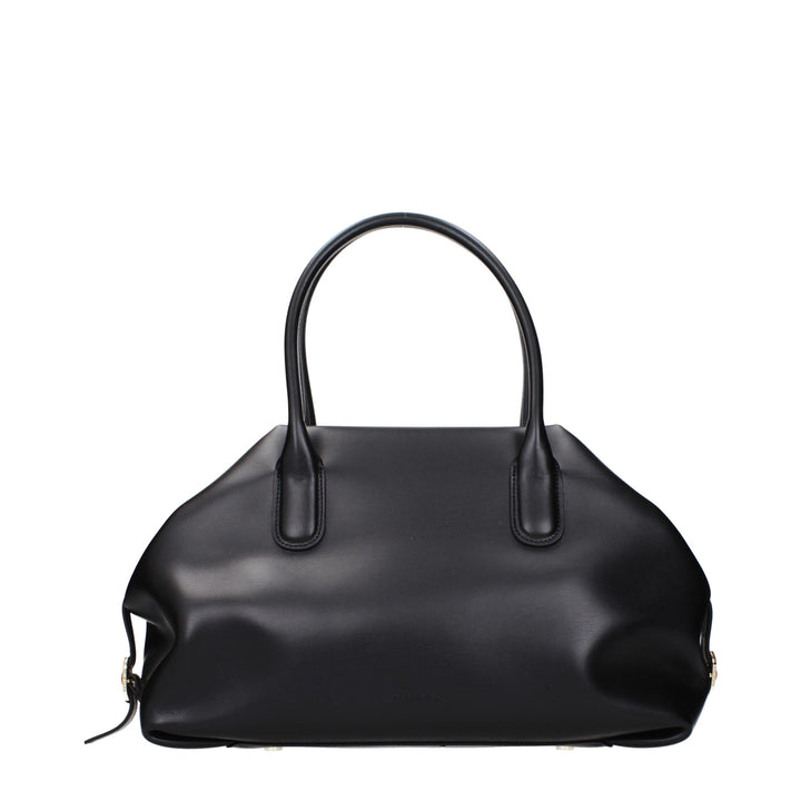 THEMOIRè Black Leather Handbag