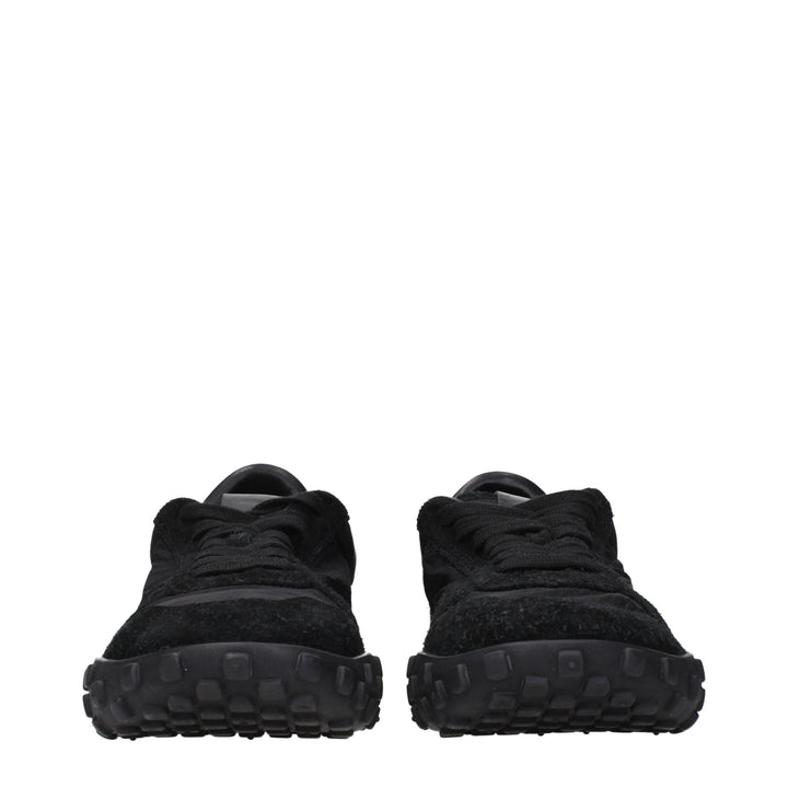 Jil Sander Black Fabric Sneakers