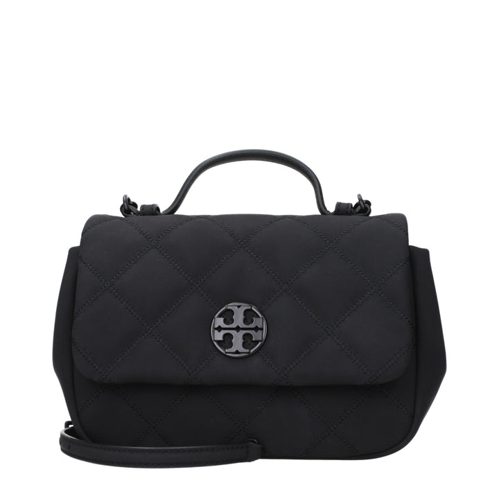 Tory Burch Black Fabric Handbag