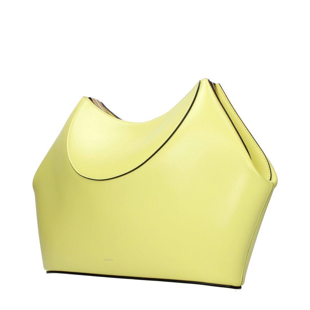 Givenchy Yellow Leather Clutch Bag